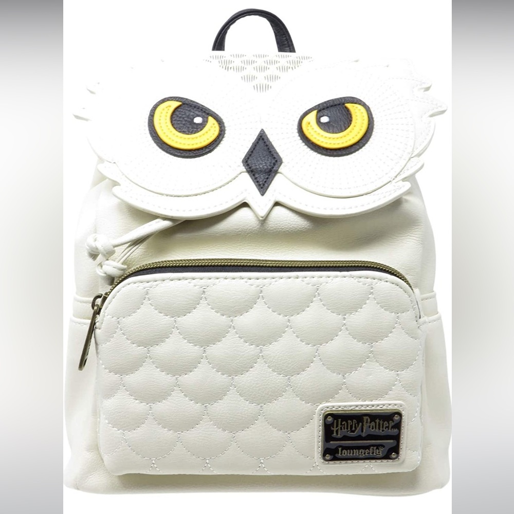 Loungefly Harry Potter Hedwig Faux Leather Mini Backpack